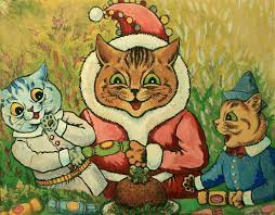 Louis Wain cat art