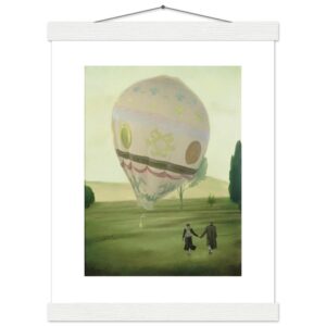 "Air Travellers"...Premium Matte Paper Poster with Hanger